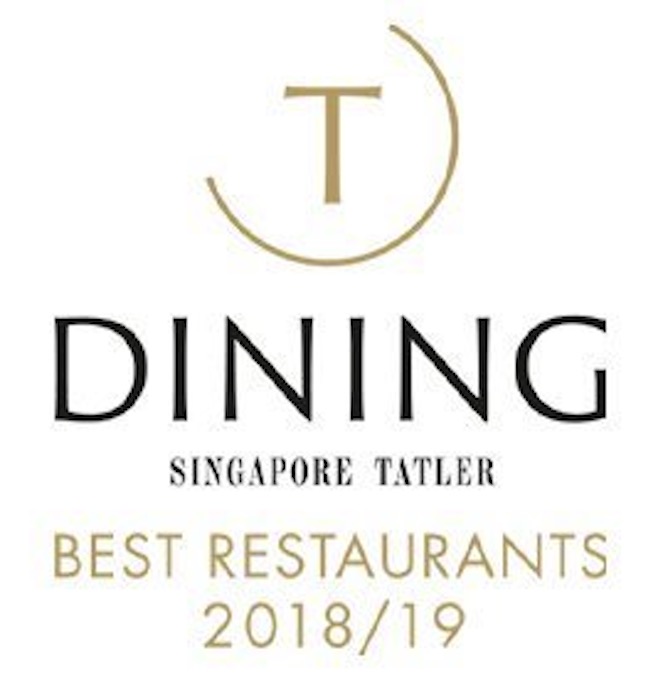 T Dining Tatler Singapore Best Restaurants Badge
